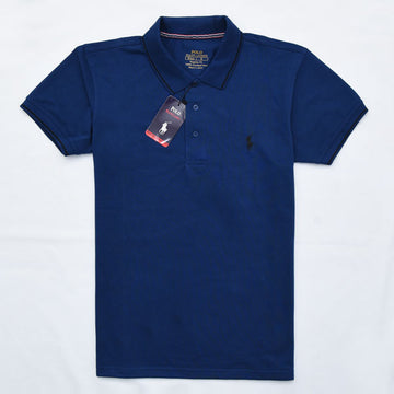 Men Polo - Navy Blue